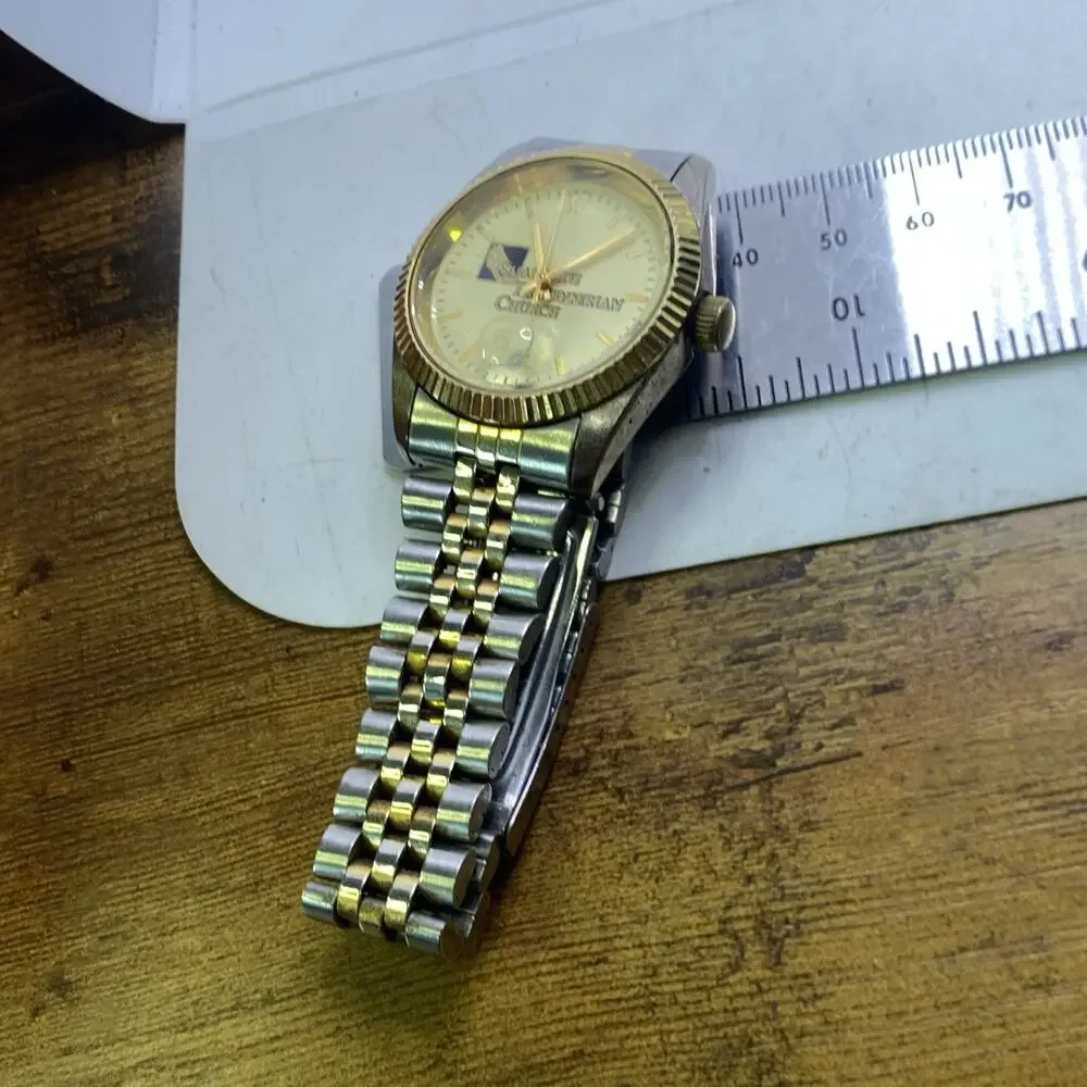 Shadyside Presbyterian Church Vintage Mens Watch Works New Battery